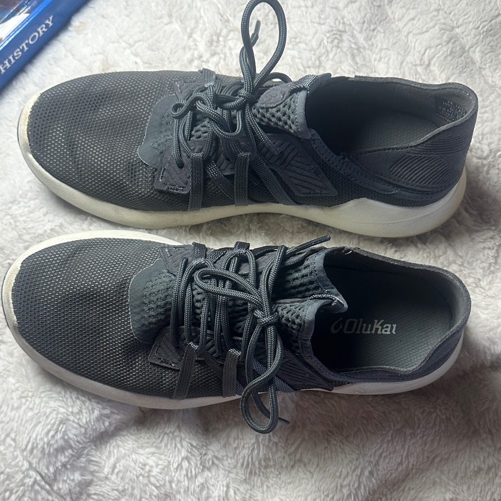 OluKai Men's Charcoal Sneakers